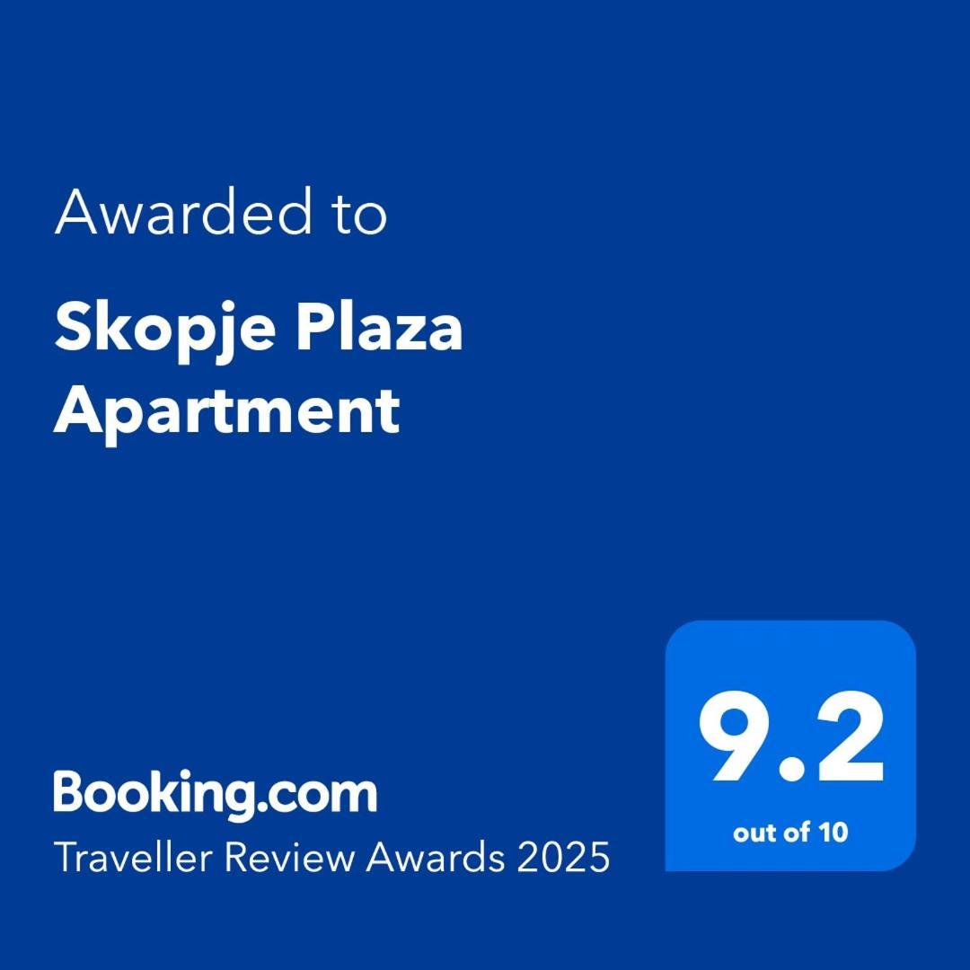 Skopje Plaza Apartment Exteriör bild